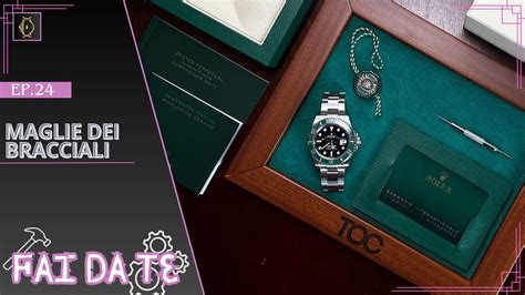 quante maglie regolazione rolex